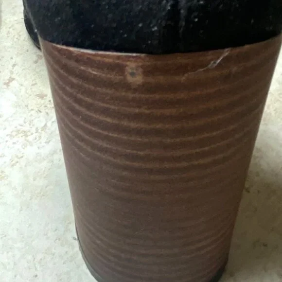 Womens Black Open-Toe Block Heel Sandals With Ankle Straps & Buckle Closure Sz 8 - Picture 6 of 8